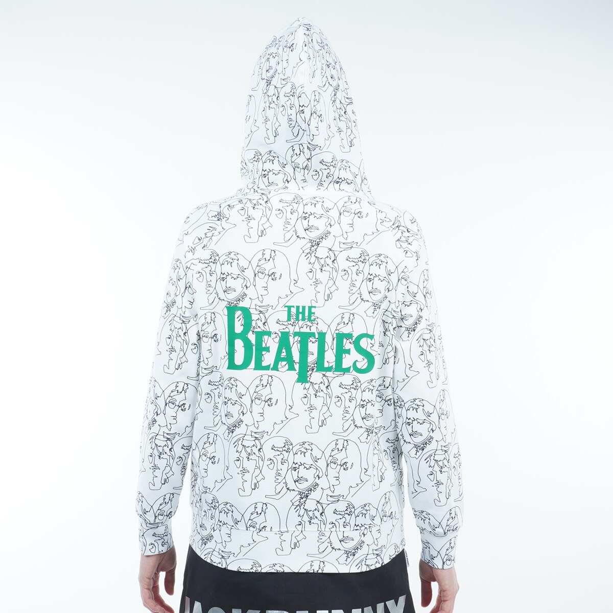 ADMIRAL GOLF　BEATLESコラボ　フェイスプリントパーカ セール・アウトレット】BEATLESコラボ フェイスプリント ストレッチ