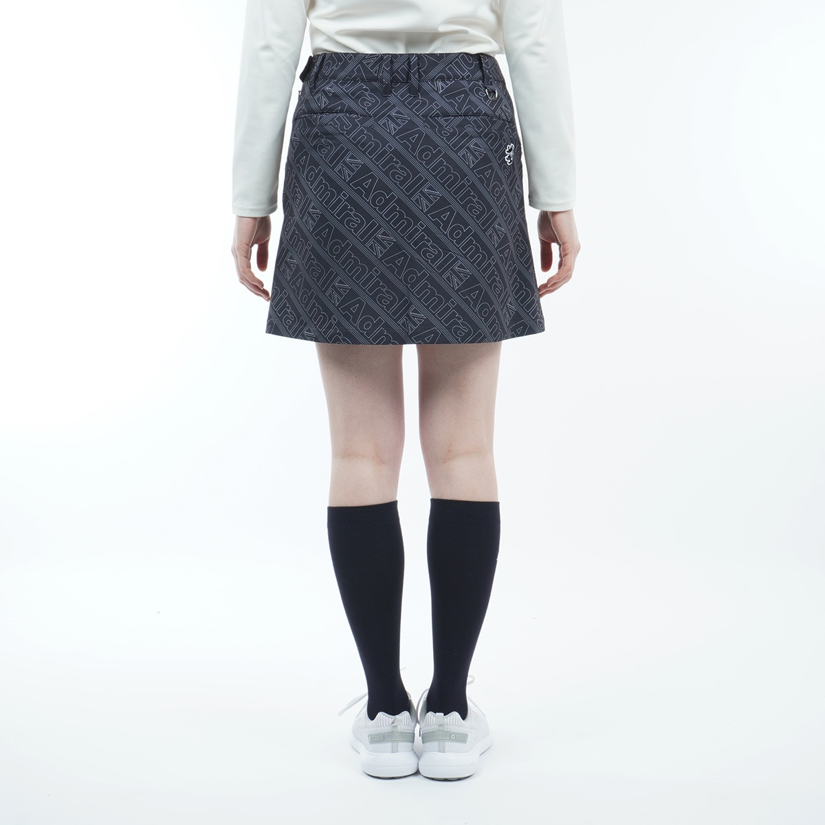 アドミラル　シャツ　フィラスカート CARAT ロゴプリントモックシャツ ADLA518 – ADMIRAL