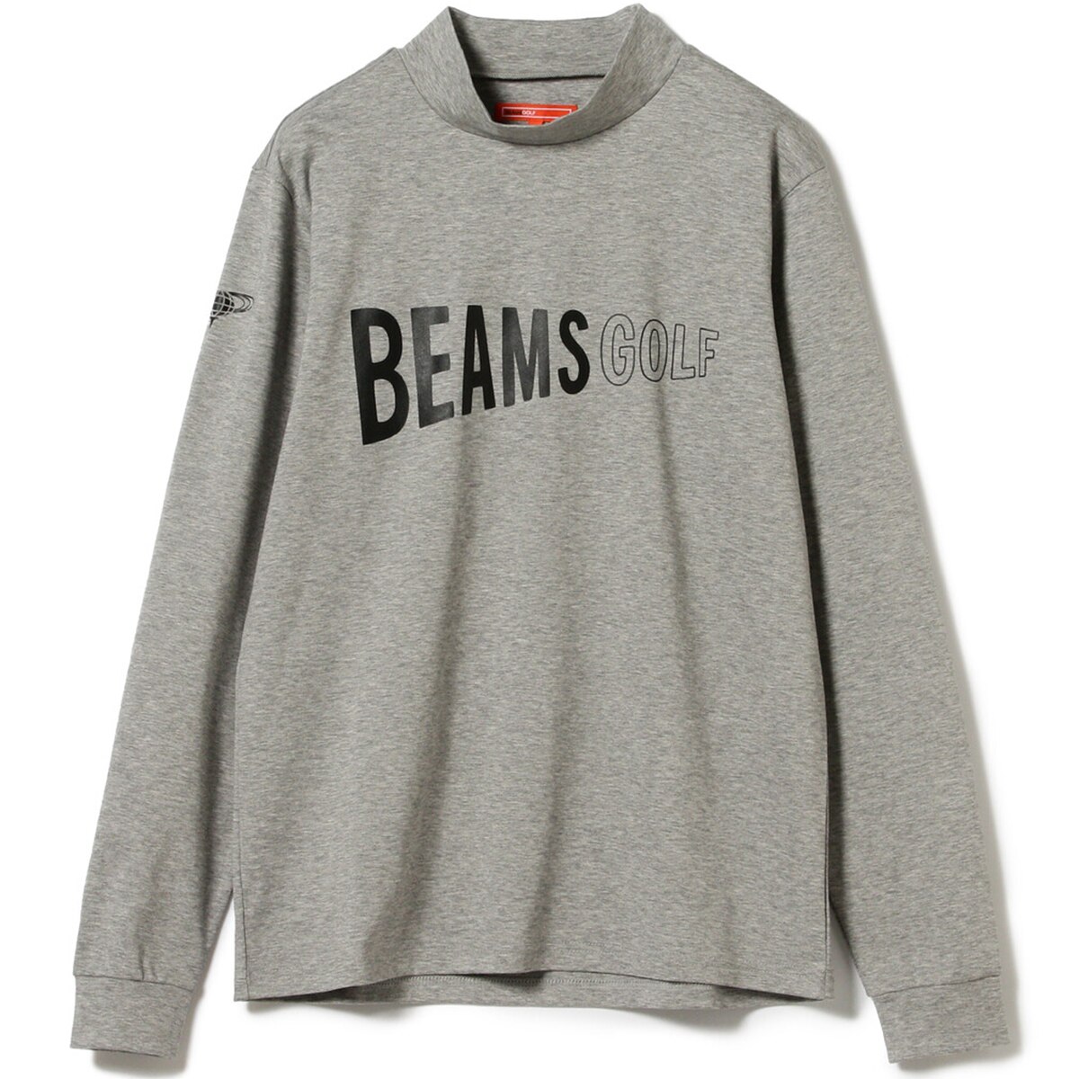 BEAMS GOLF ORANGE LABEL ポンチ ロングスリーブ モックネックシャツ(シャツ)