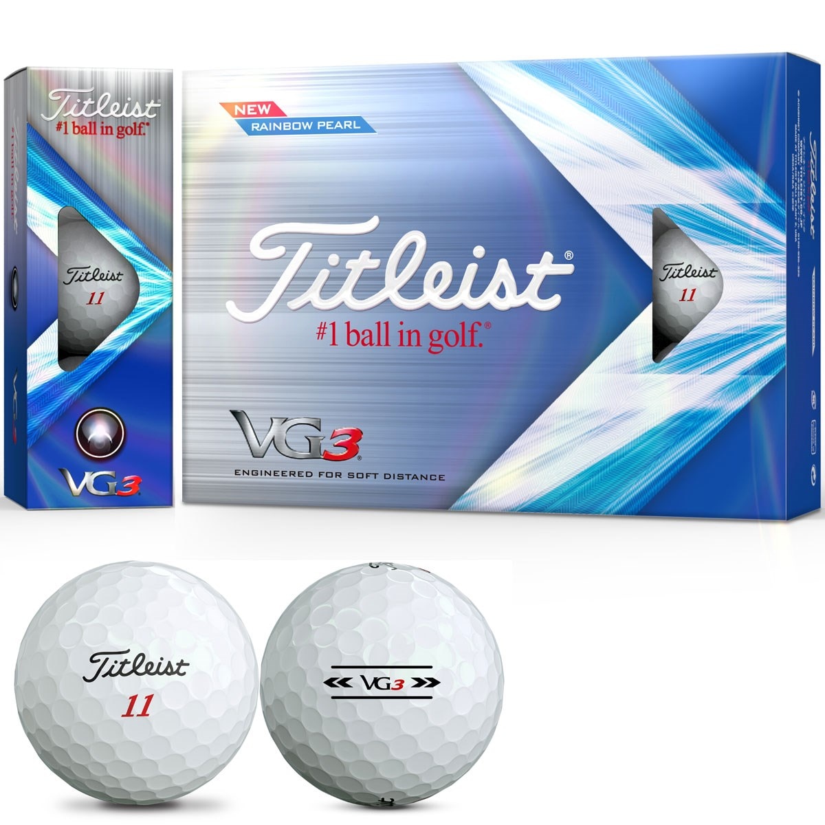 タイトリスト VG3 ボール イエローパール　Titleist