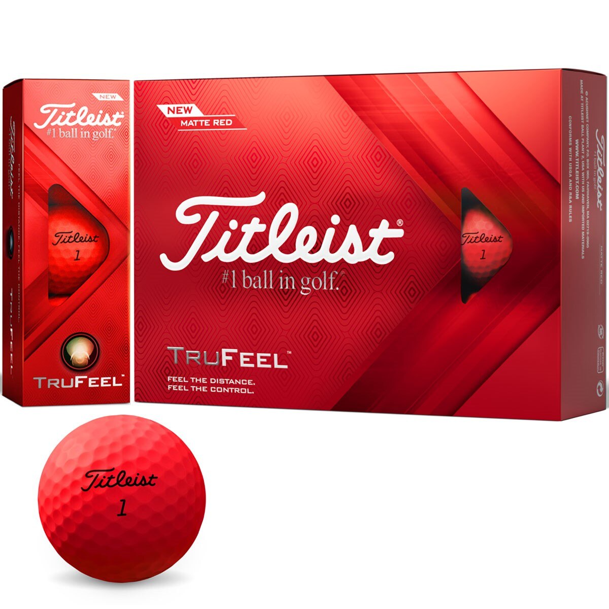TRUFEEL ボール(ボール（新品）)|TRUFEEL(タイトリスト) T6535S-Jの通販 GDOゴルフショップ(0000681696)