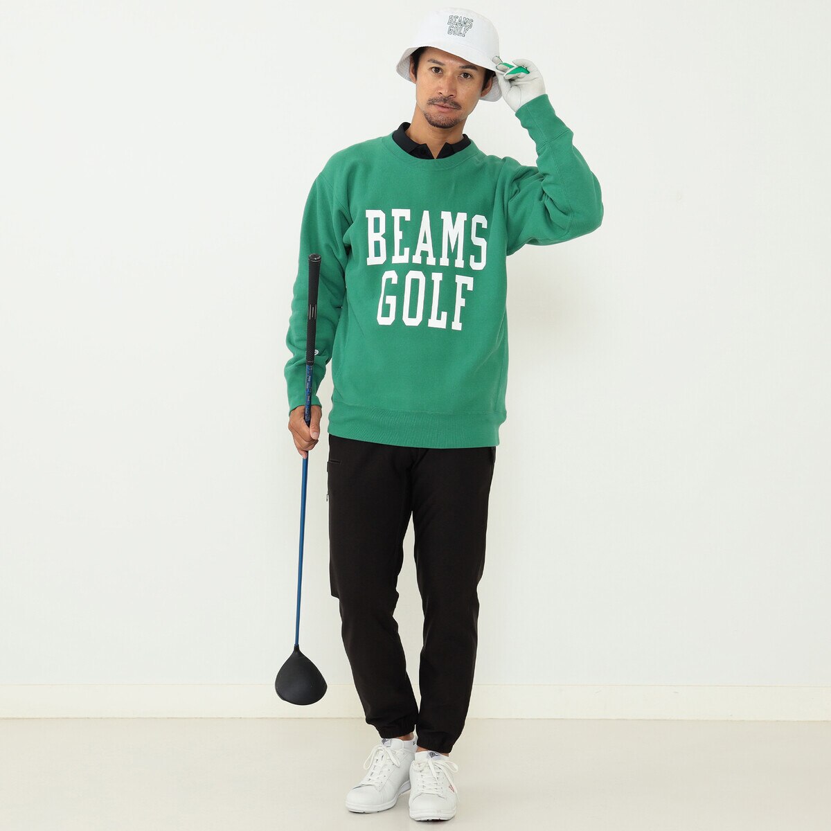 GRAMICCI × BEAMS GOLF 別注 裏起毛 ジャージ ジョガーパンツ -