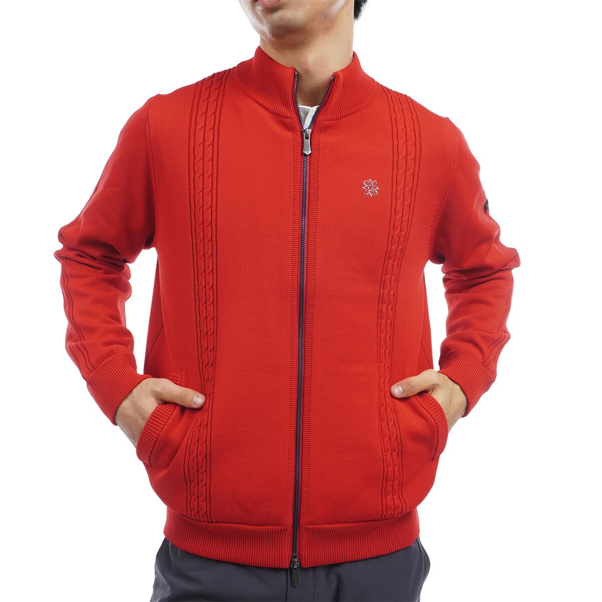 セント・アンドリュース St ANDREWS 天竺ニットブルゾン セント