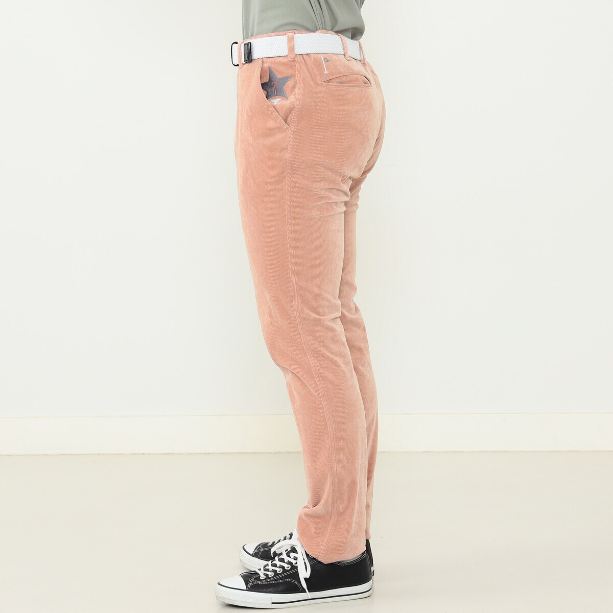 BEAMS GOLF ORANGE LABEL / ツアー コーデュロイ パンツ BEAMS GOLF ORANGE LABEL スターフラッグロゴ ツアー ストレッチ