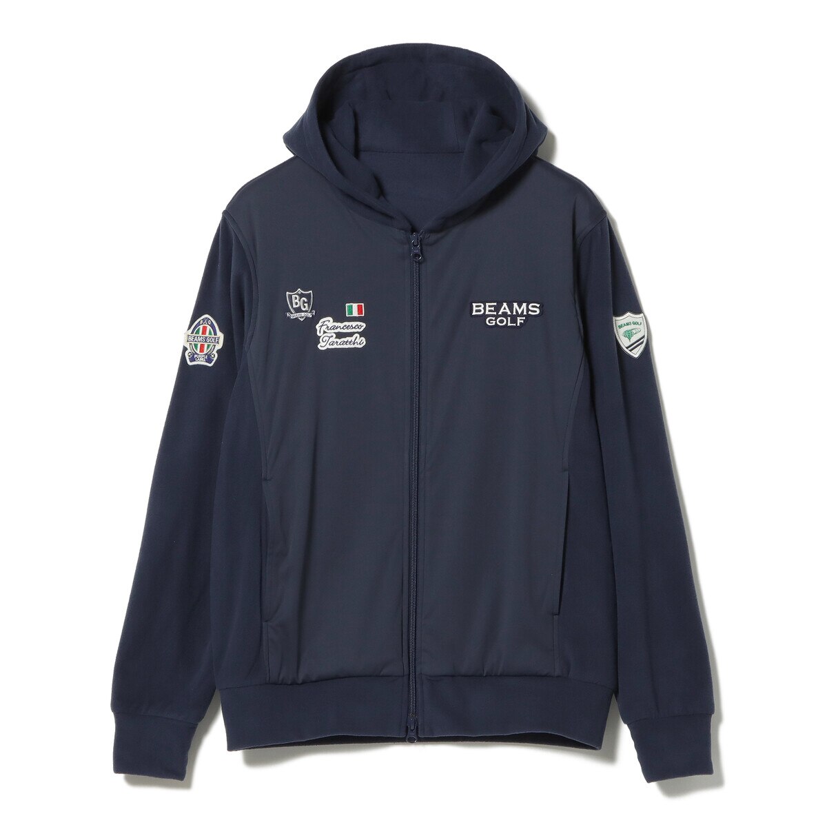 BEAMS GOLF PURPLE LABEL タラッティ エアシャット フリースパーカー