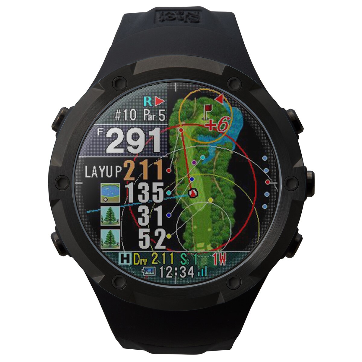 年末価格 ShotNavi Evolve PRO GPSナビ 黒 超美品