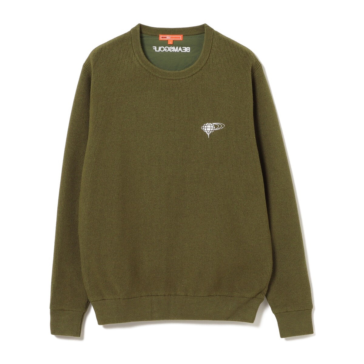 BEAMS GOLF レディース ダブルジップセーター