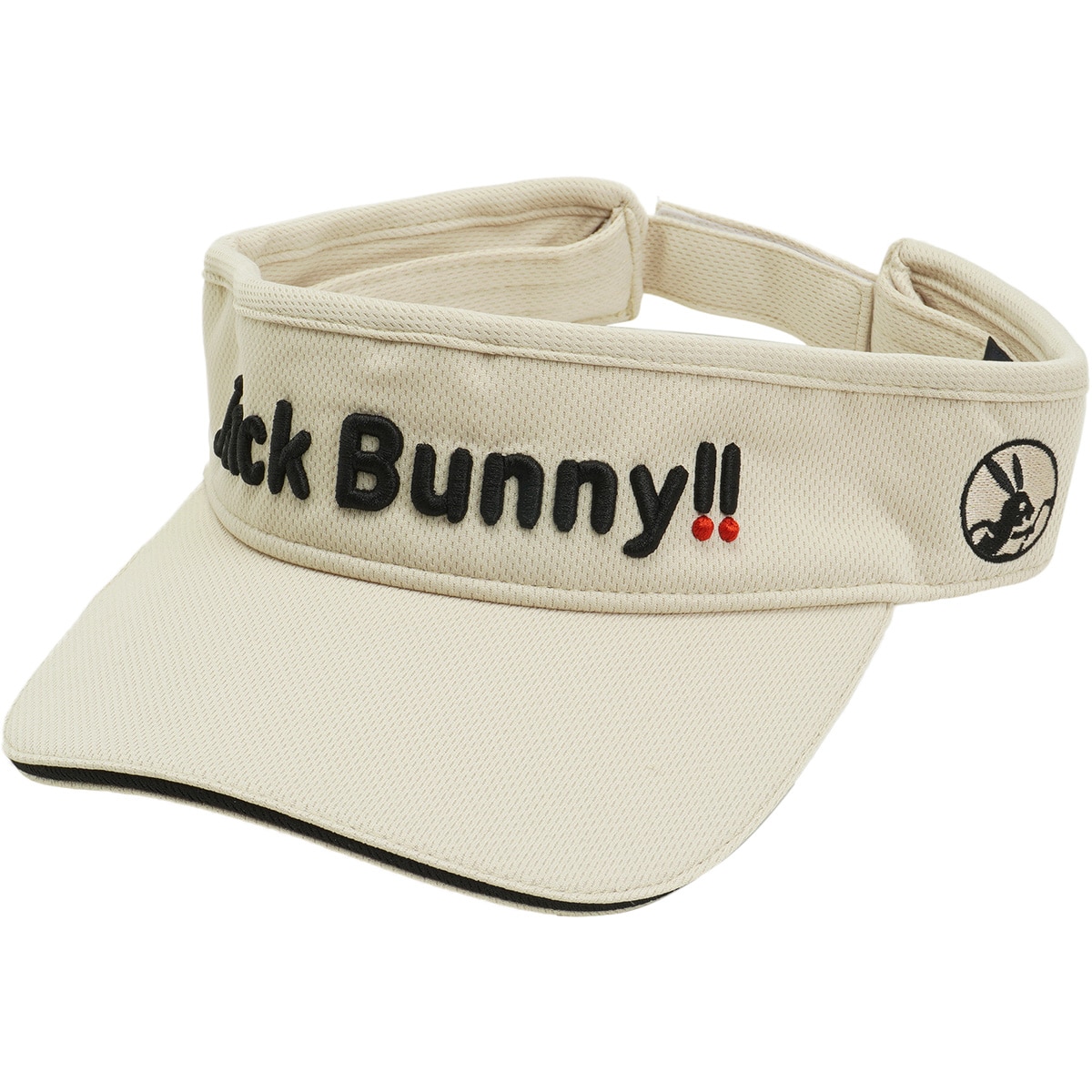 【新品】Jack Bunny!!　ジャックバニー　ゴルフ　サンバイザー　メンズ