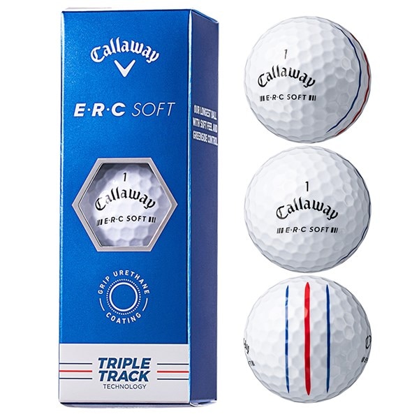 ERC SOFT ボール 1スリーブ（3球入り）(ボール（新品）)|E・R・C 