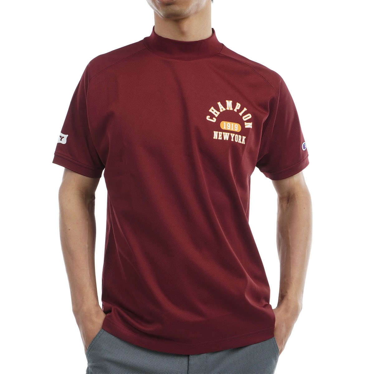モックネック半袖シャツ(半袖シャツ・ポロシャツ)|Champion GOLF(チャンピオンゴルフ) C3-XG305の通販 GDOゴルフ ショップ(0000691856)