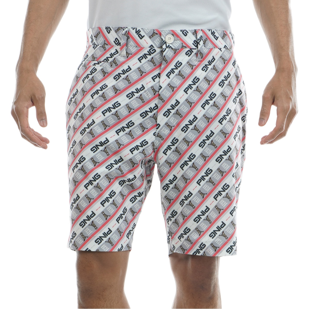 セール】【PING APPAREL】バイアスロゴジャガード 4WAY