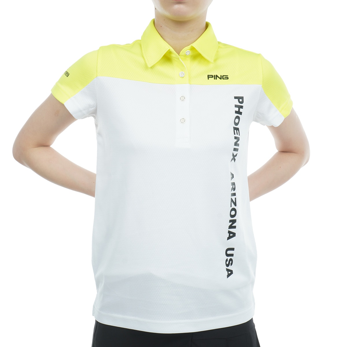 セール・アウトレット】持続冷感 バイカラー半袖ポロシャツ レディス