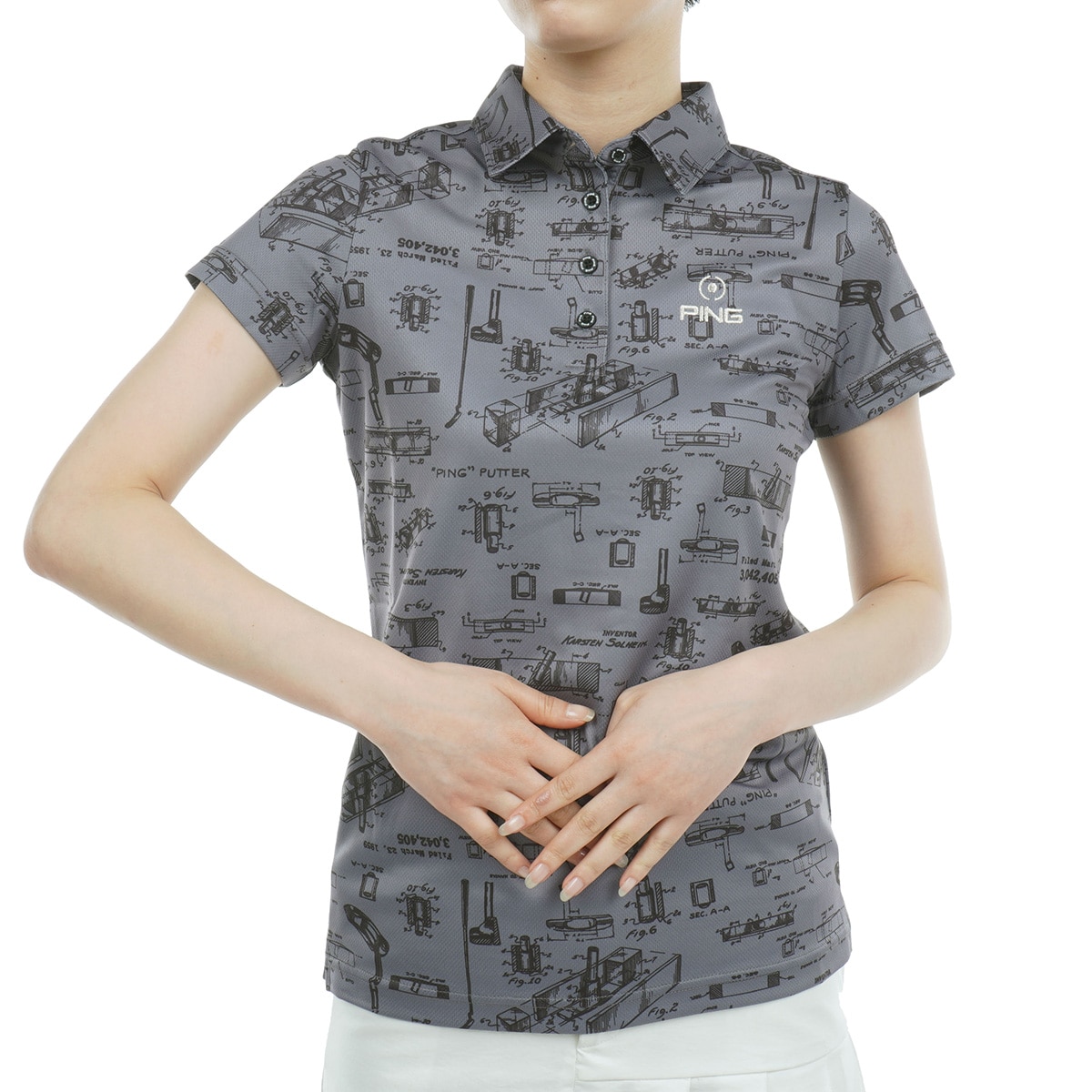 PXG ゴルフ レディース トップス 半袖 ポロシャツ Tシャツ 速乾 PXG ゴルフ レディース トップス 半袖 ポロシャツ Tシャツ 速乾