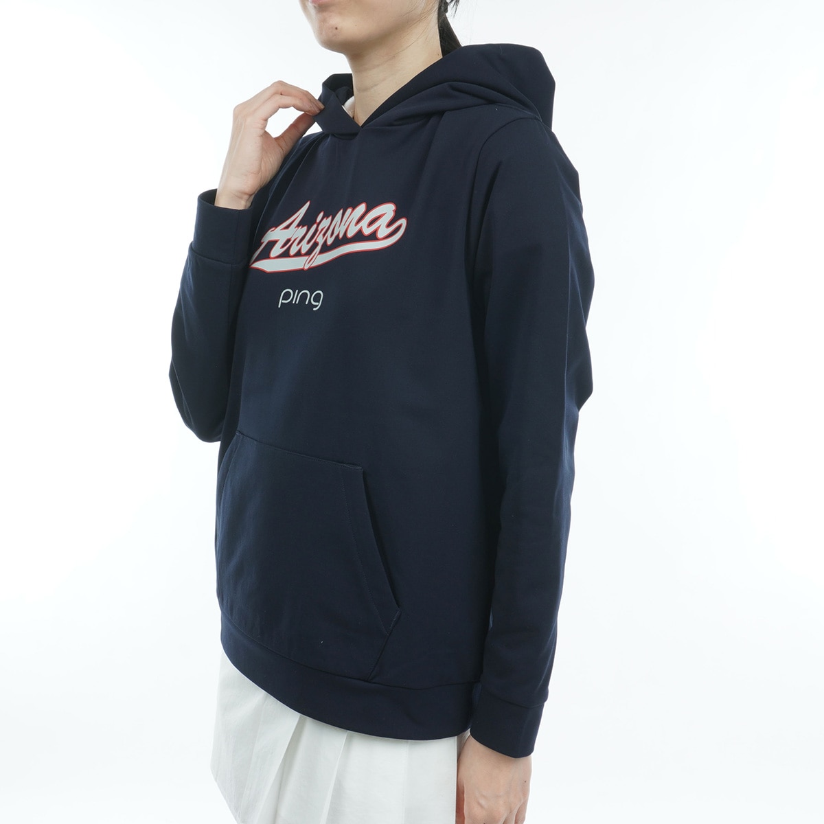 セール・アウトレット】アリゾナロゴプリント 裏毛フーディー レディス