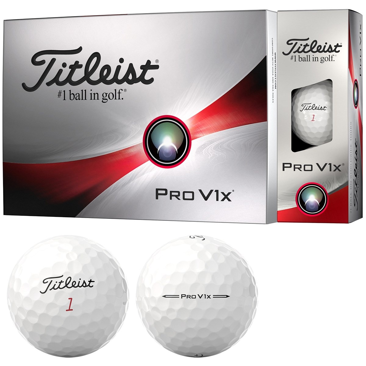 PRO V1X ボール(ボール（新品）)|PRO V1(タイトリスト) の通販 - GDO