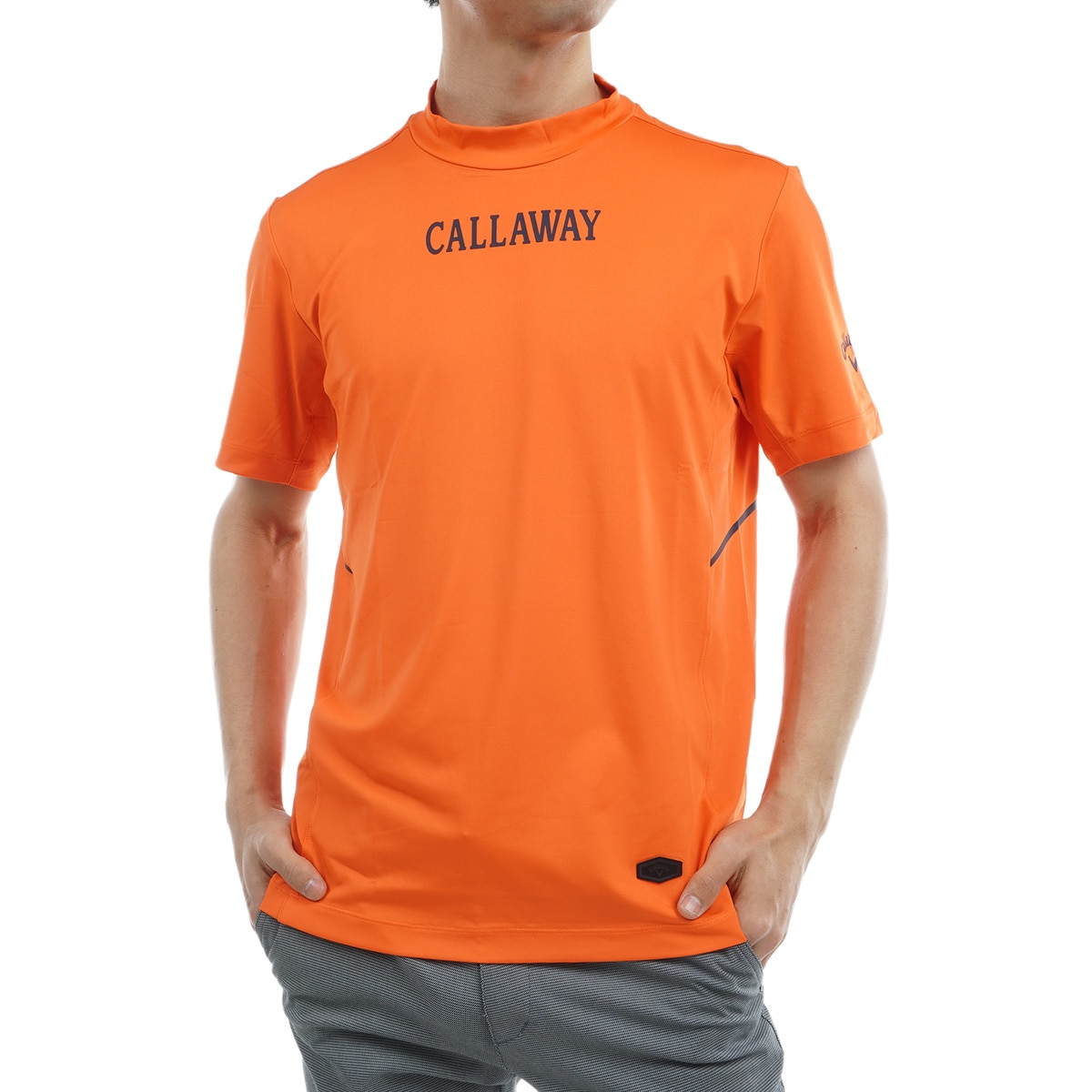 callaway golf キャロウェイ ゴルフ モックネック 半袖