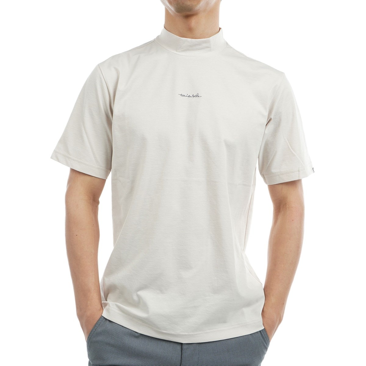 セール・アウトレット】モックネック半袖Tシャツ 2(半袖シャツ