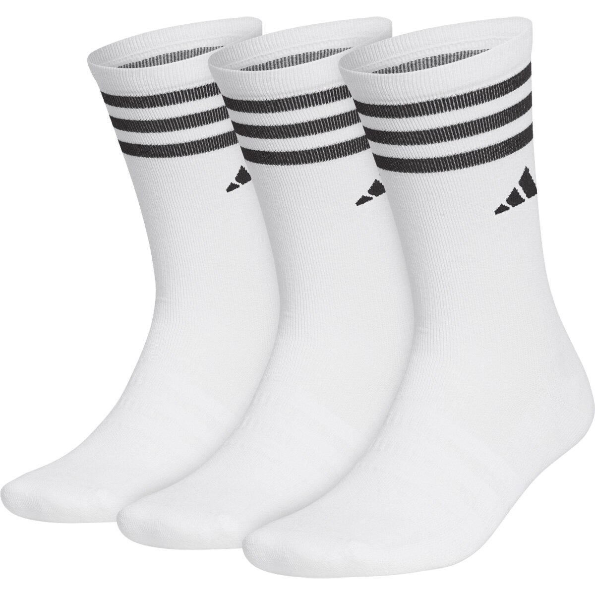 クッション クルーソックス 3足セット(靴下)|Adidas(アディダス