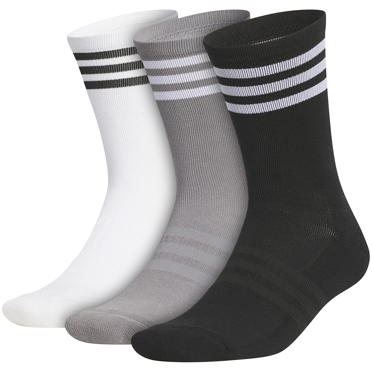 クッション クルーソックス 3足セット(靴下)|Adidas(アディダス