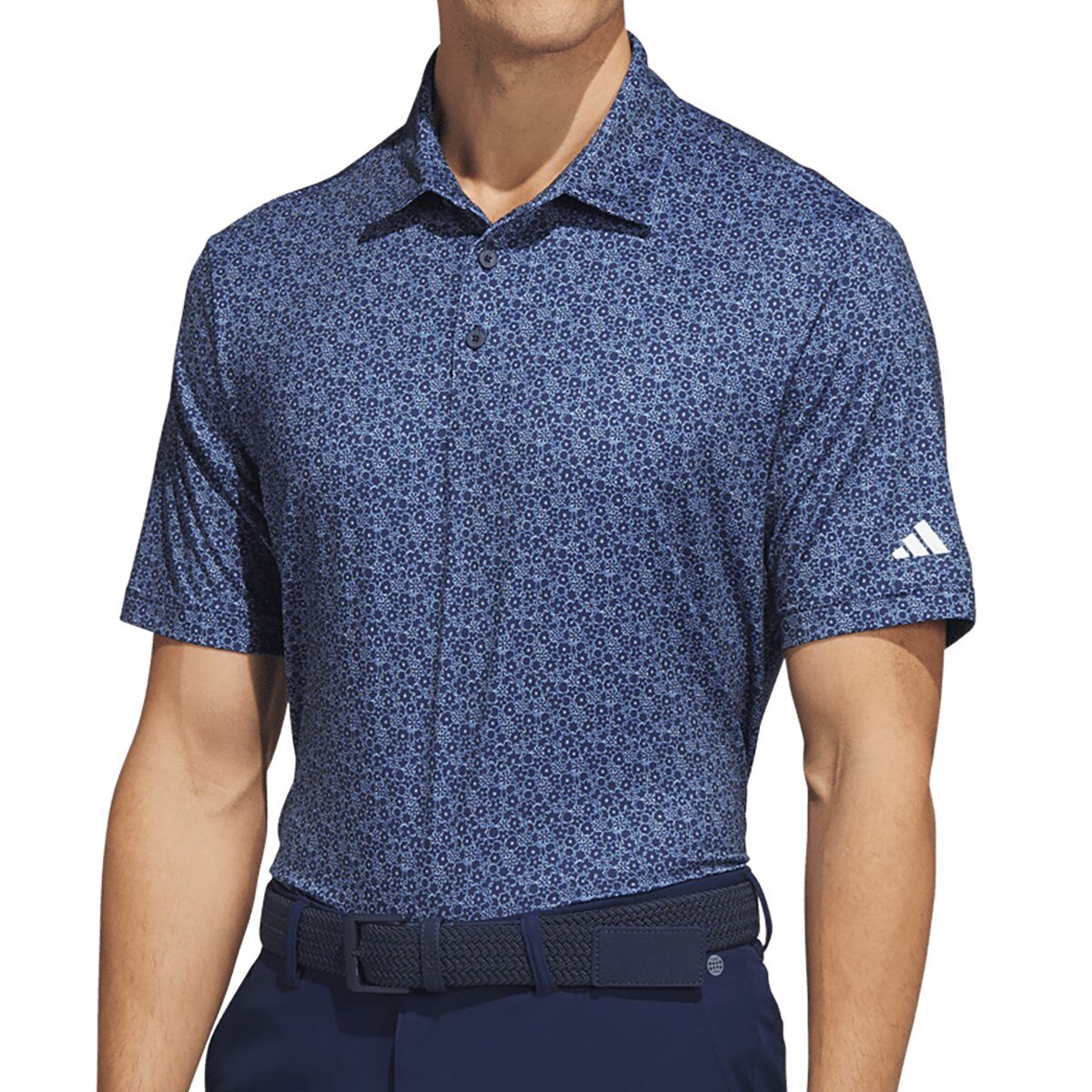 ミニフラワープリント ストレッチ半袖ポロシャツ(半袖シャツ・ポロシャツ)|Adidas(アディダス) EAT59の通販 GDOゴルフ ショップ(0000694136)