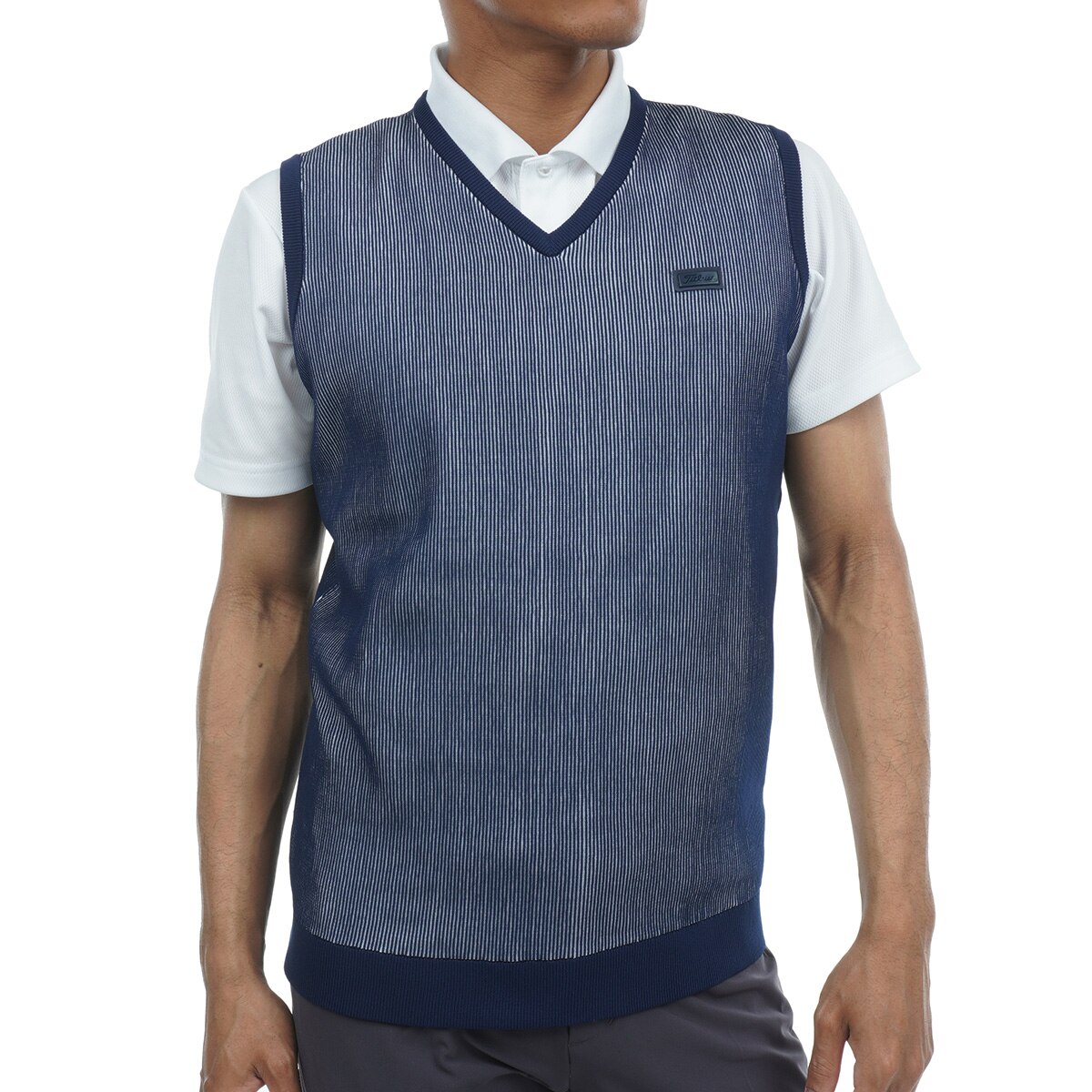 ストレッチ Vネック ニットベスト(ベスト)|TITLEIST(タイトリスト