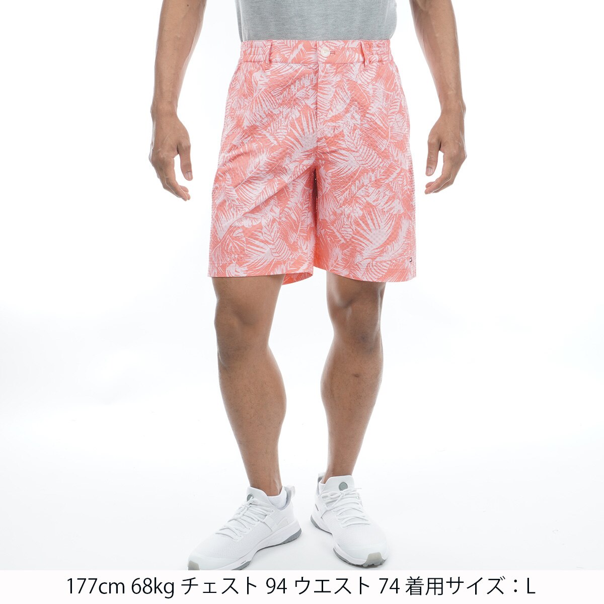   GOLF トミーヒルフィガーゴルフ　ハーフパンツ トミーヒルフィガーゴルフ ハーフパンツ 白 サイドトリコロール