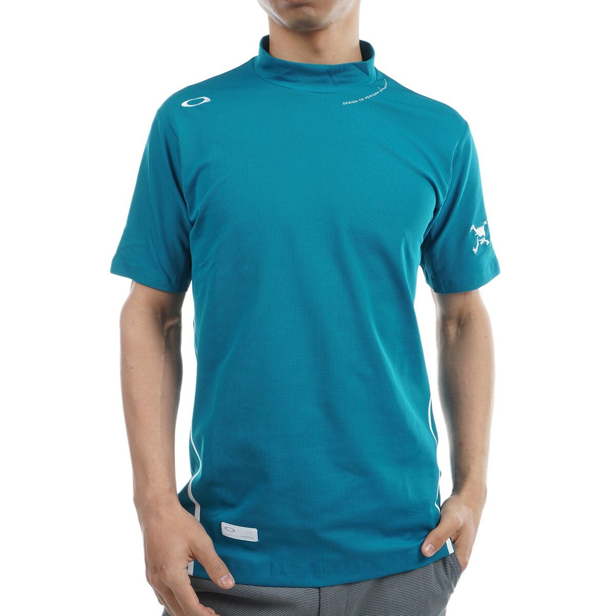 スカル SYNCHRONISM 3.0 ストレッチ モックネック半袖シャツ(半袖シャツ・ポロシャツ)|Skull(オークリー)  FOA405092の通販 GDOゴルフショップ(0000695007)