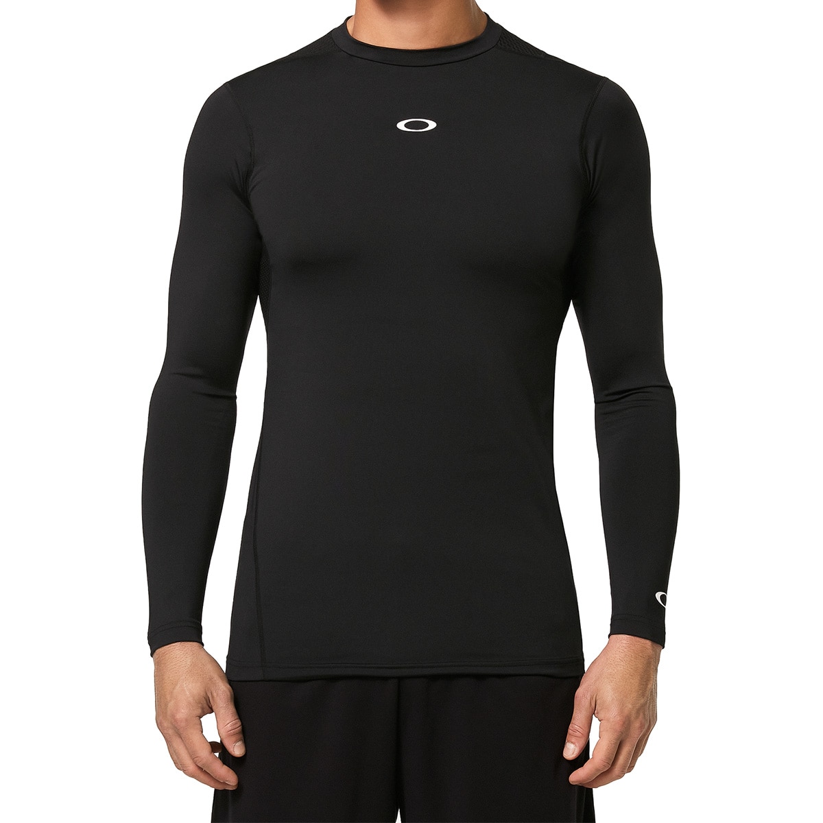 ２枚セット OAKLEY オークリー ストレッチ モックネック 長袖 アンダー OAKLEY オークリー メンズ 吸汗速乾 ストレッチ モックネック