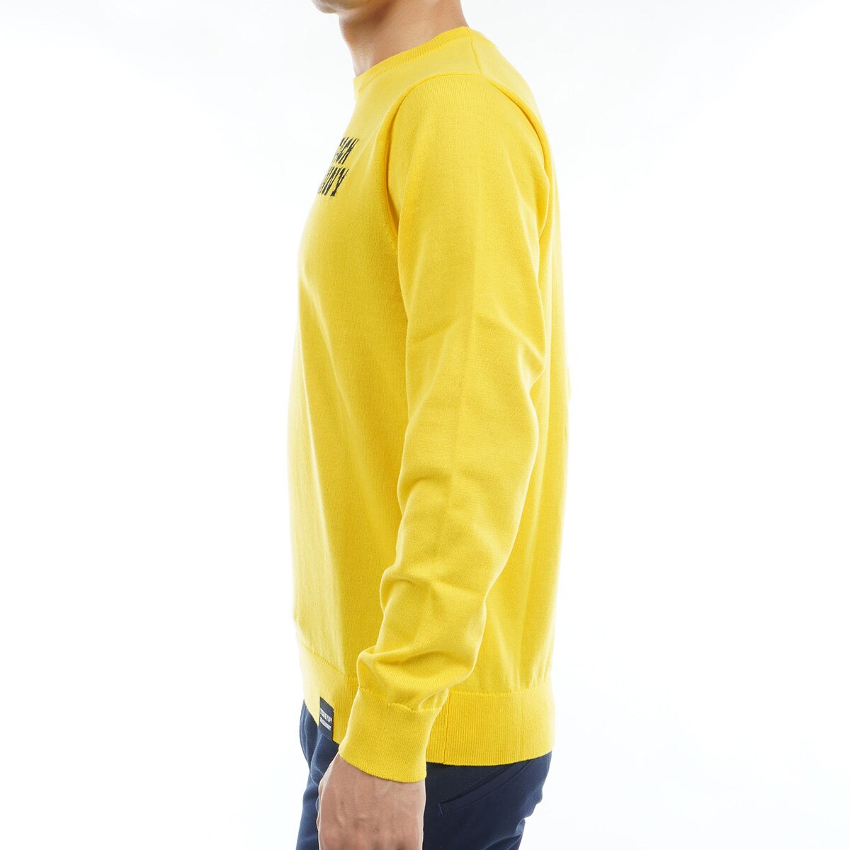 ◾️ジャックバニー コットンロゴタートルニット中古品 Lサイ