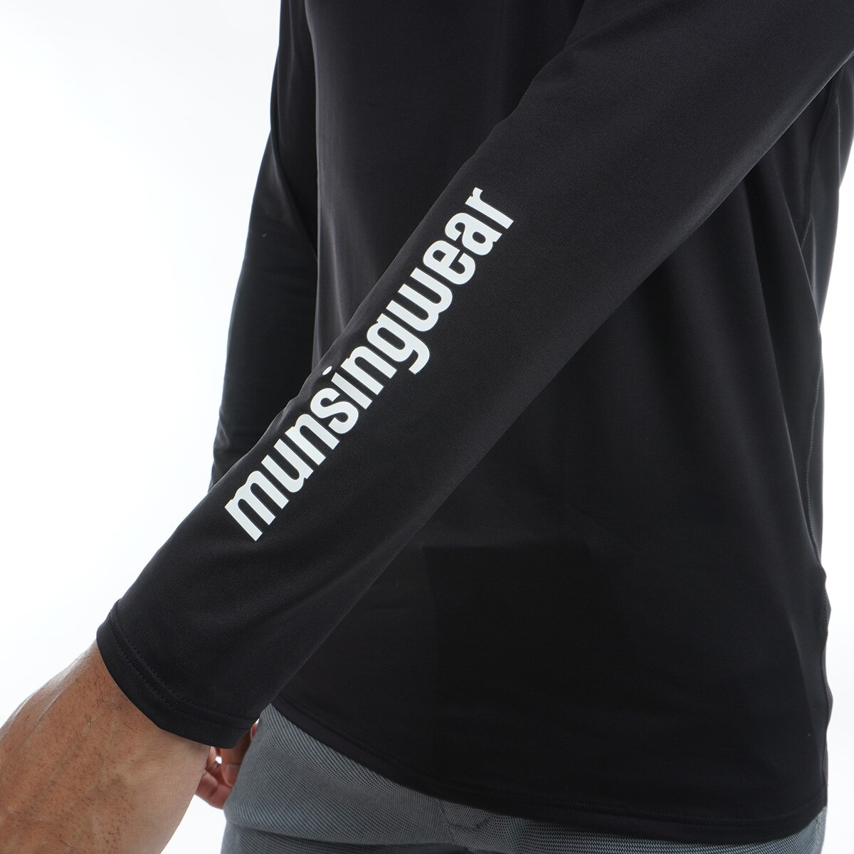 セール・アウトレット】SUNSCREEN ストレッチ ハイネック長袖アンダー