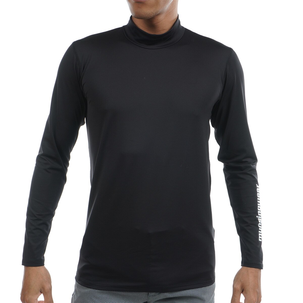 セール・アウトレット】SUNSCREEN ストレッチ ハイネック長袖アンダー