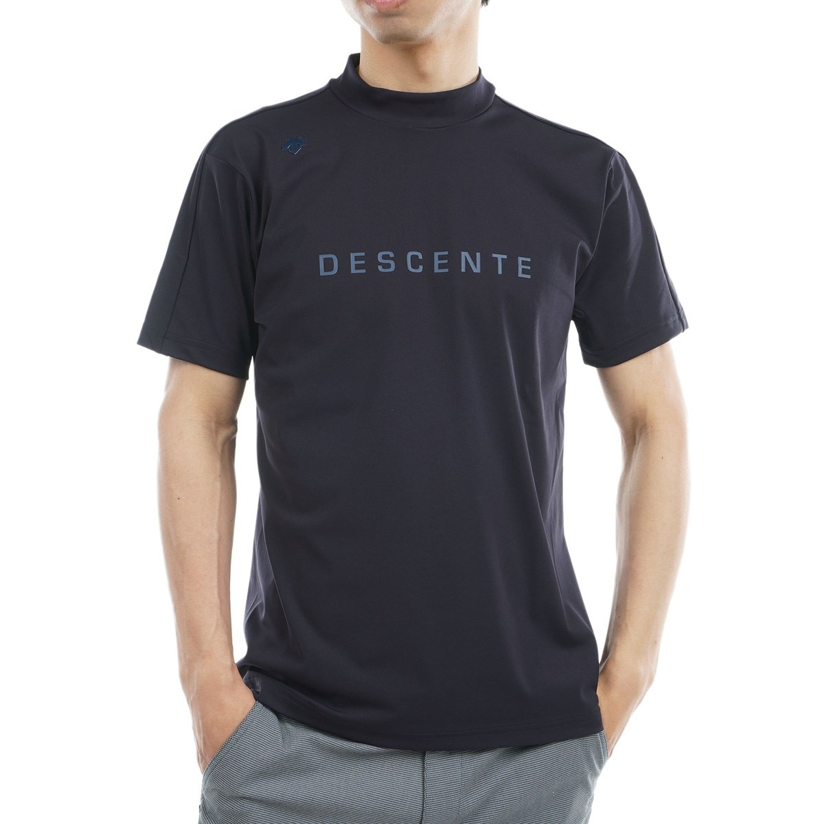 トリコットメッシュ ストレッチ モックネック半袖シャツ(半袖シャツ・ポロシャツ)|DESCENTE GOLF(デサントゴルフ) DGMVJA03の通販  GDOゴルフショップ(0000696336)