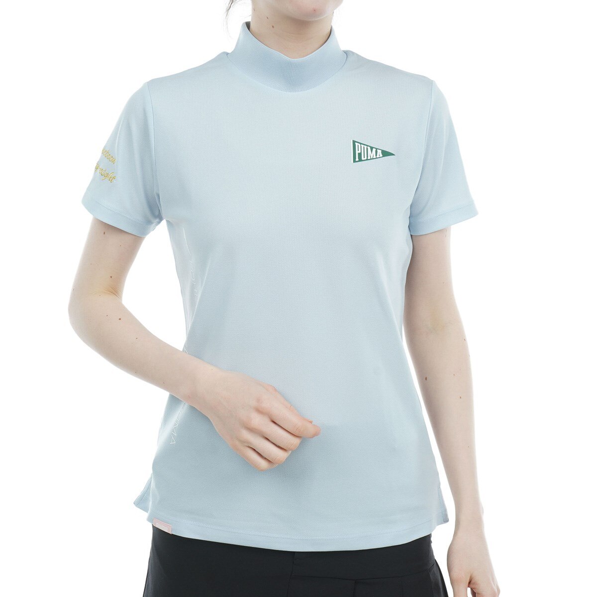 ツアー 半袖モックネックシャツ レディス(半袖シャツ・ポロシャツ)|PUMA(プーマ) 622445の通販 GDOゴルフ ショップ(0000696812)