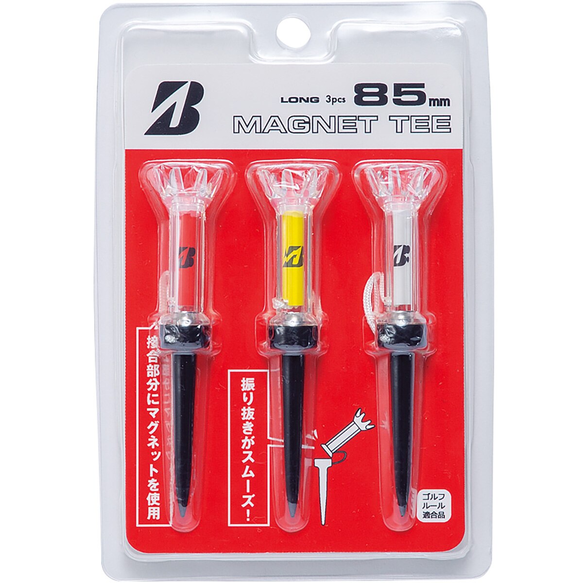 (未使用･未開封品)　BRIDGESTONE(ブリヂストン) ゴルフ ティー マグネットティー ロングティー 90mm GAGMTL f4u0baa マグネットティーロング90mm(ティー)|BRIDGESTONE GOLF