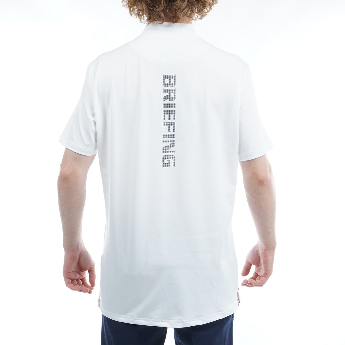 BRIEFING - 新品 ブリーフィング ストレッチハイネック半袖 セール・アウトレット】ツアー ストレッチ ハイネック半袖シャツ