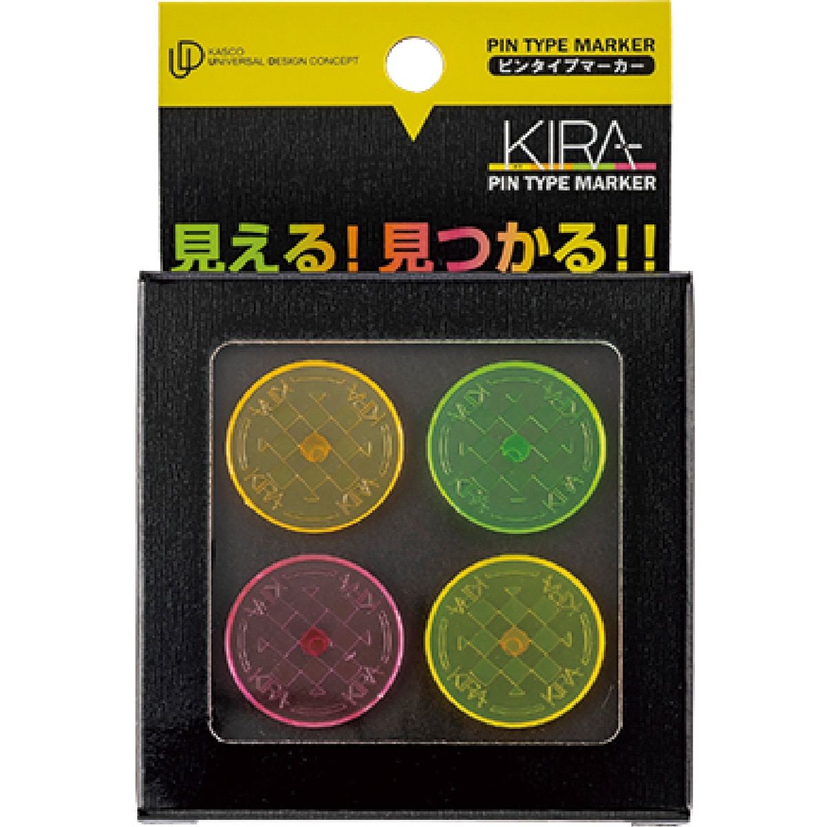 KIRA ピンタイプマーカー 4個セット(マーカー)|KIRA(キャスコ) KIPM