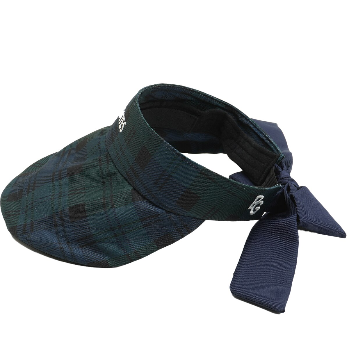 セール・アウトレット】つば広リボンサンバイザー レディス(【女性