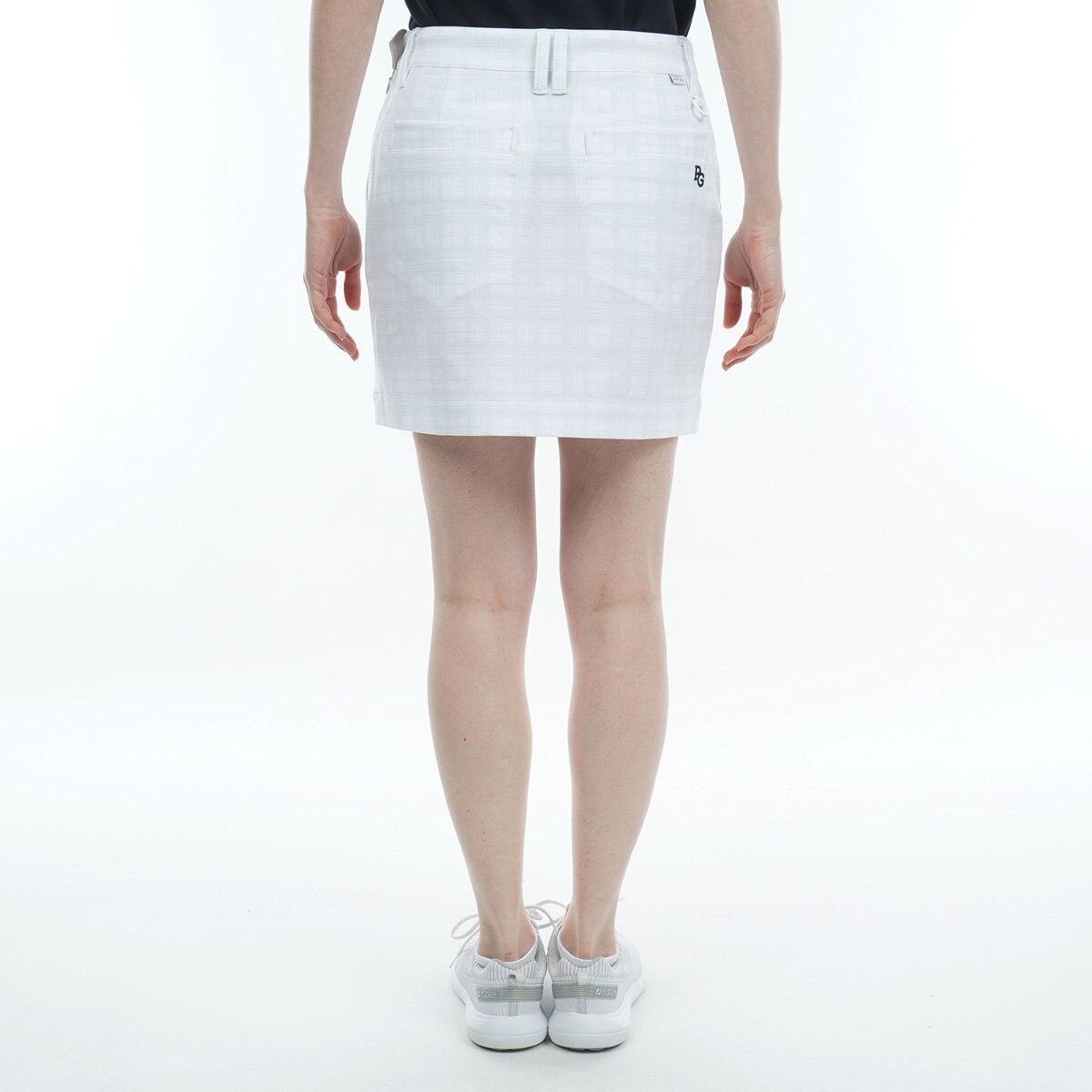 セール・アウトレット】TEXBRID 格子エンボススカート レディス