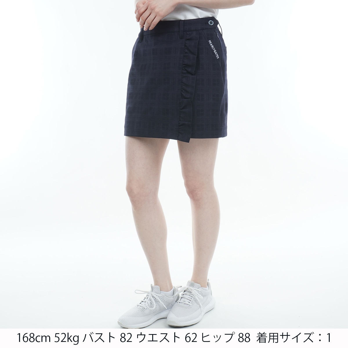 セール・アウトレット】TEXBRID 格子エンボススカート レディス