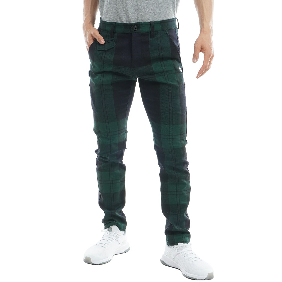 PEARLY GATES プラックウォッチ　チェック柄パンツ 口コミ・評価｜BIGホワイトチェック ブラックウォッチ柄 パンツ