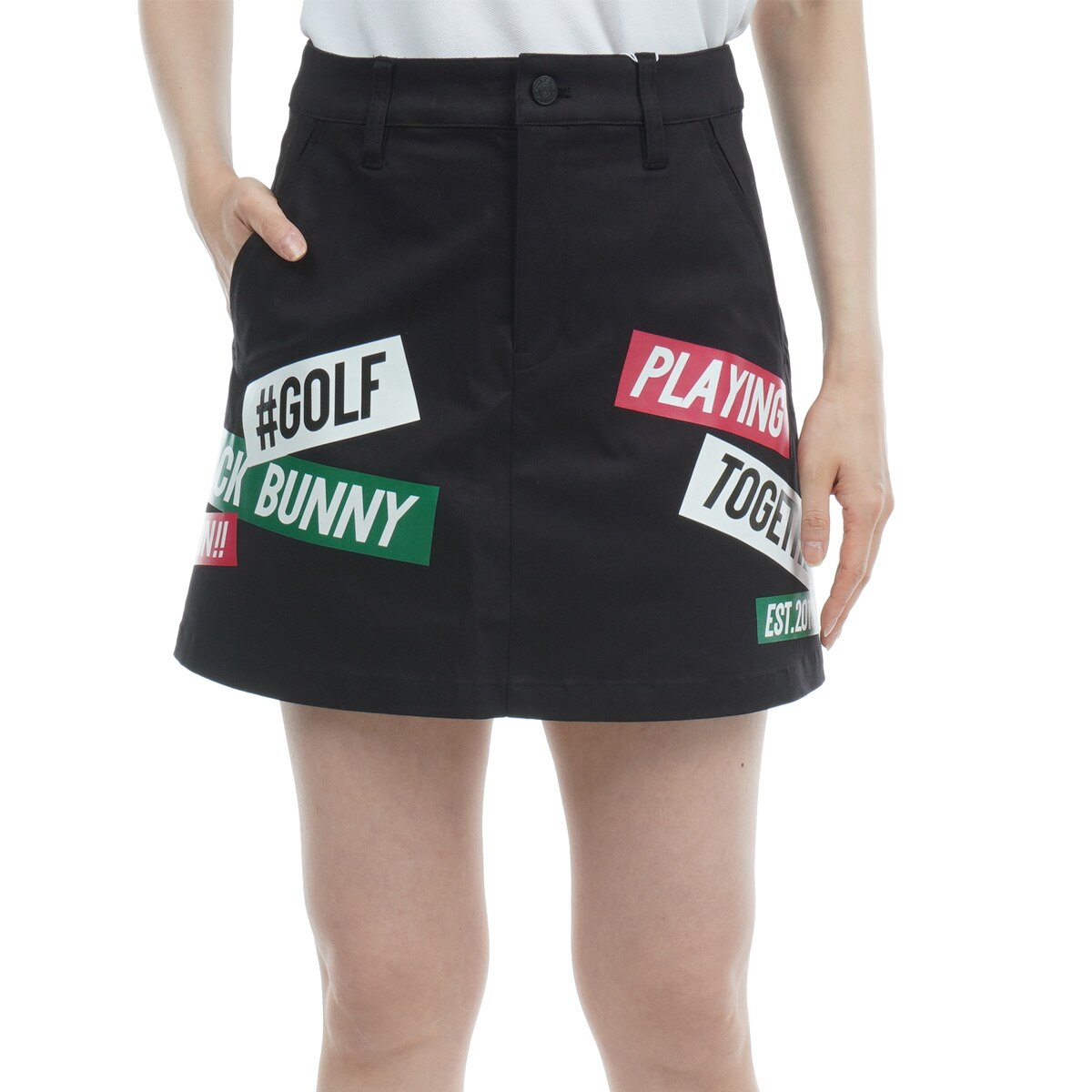 Outlet] Stretch Twill Skirt Ladies (Skirt)|Jack Bunny! (Jack Bunny