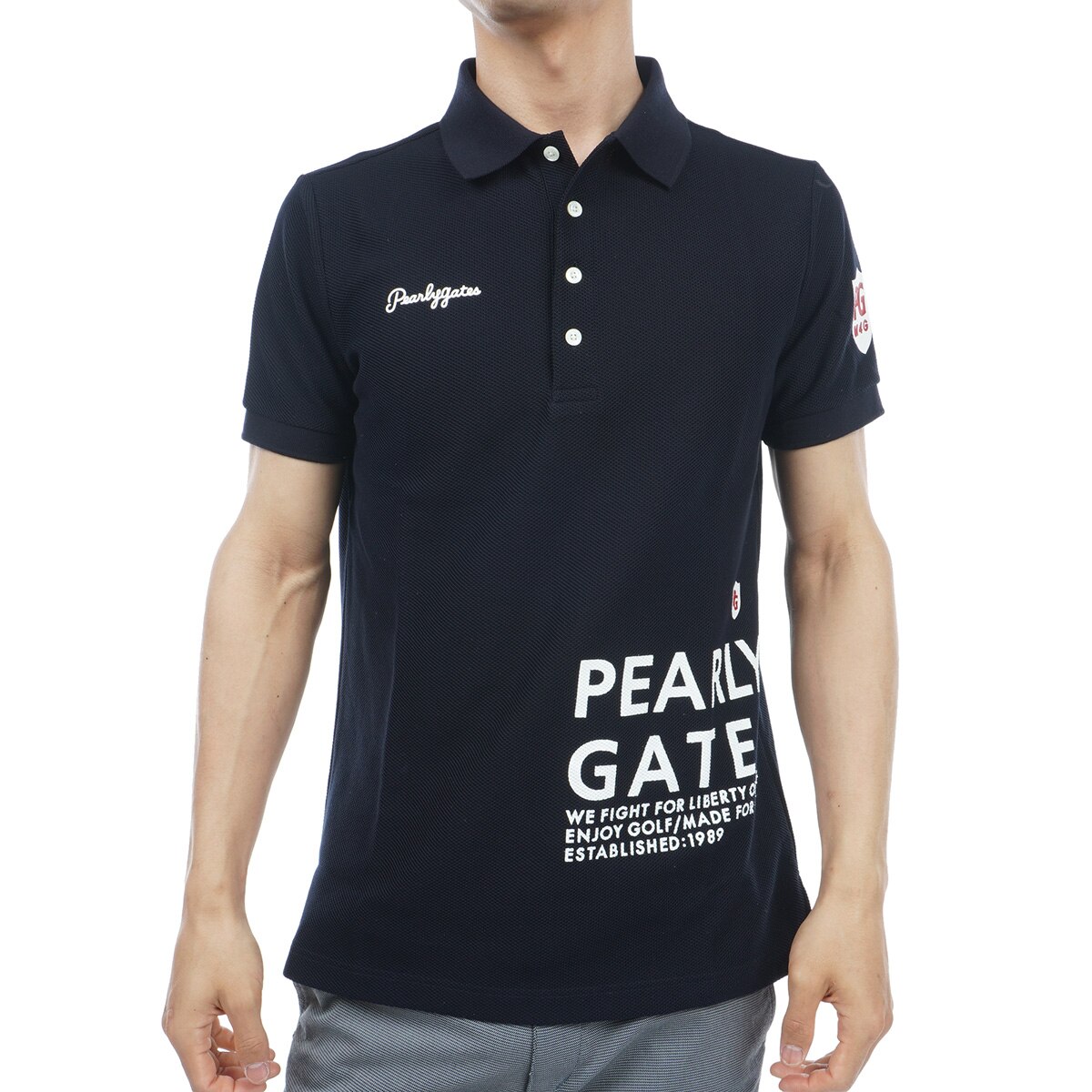 ハニカムリバー 半袖ポロシャツ(半袖シャツ・ポロシャツ)|PEARLY GATES