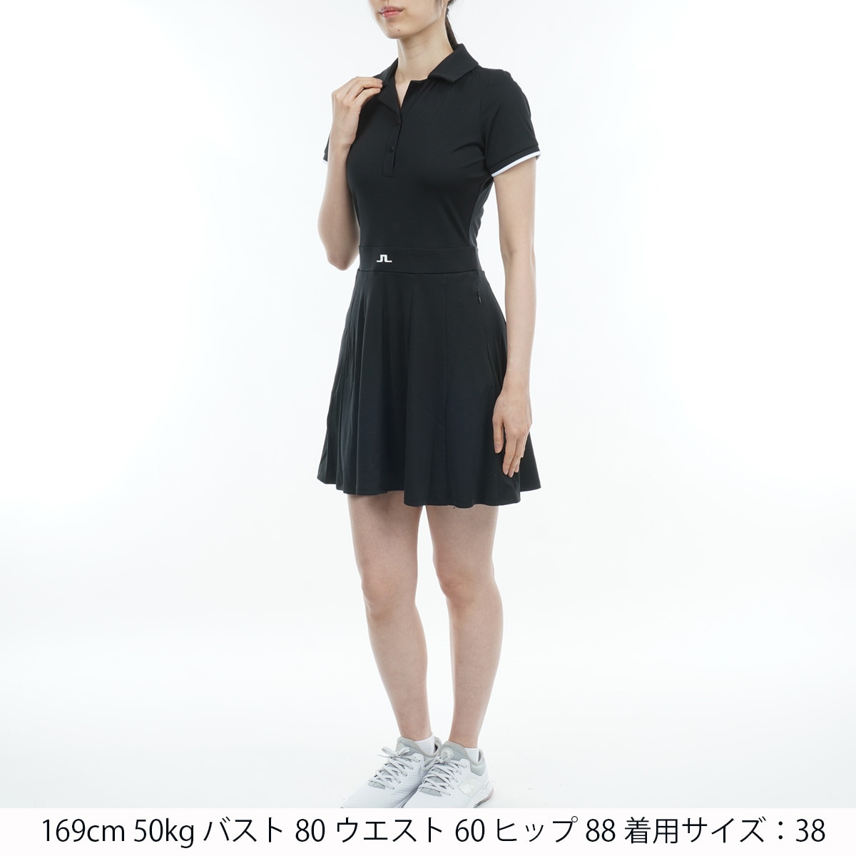 J.LINDEBERG リンドバーグ　ゴルフ　レディース ワンピースM J.LINDEBERG（J.LINDEBERG）（レディース）ゴルフウェア