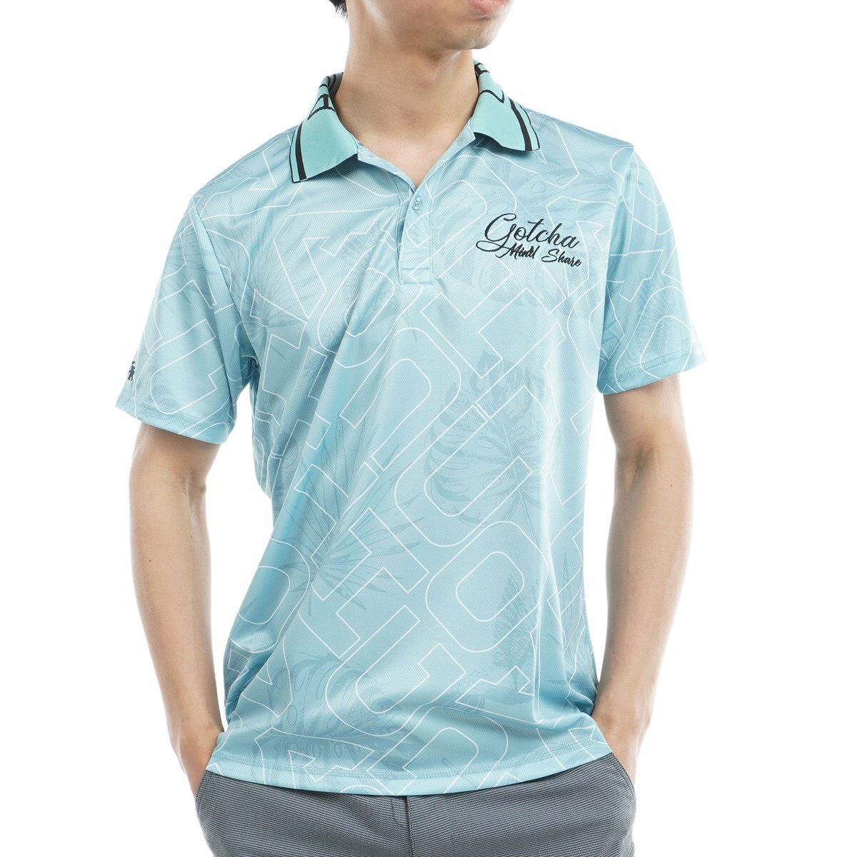 新品GOTCHA GOLFロゴポロシャツXL - ウエア(男性用)