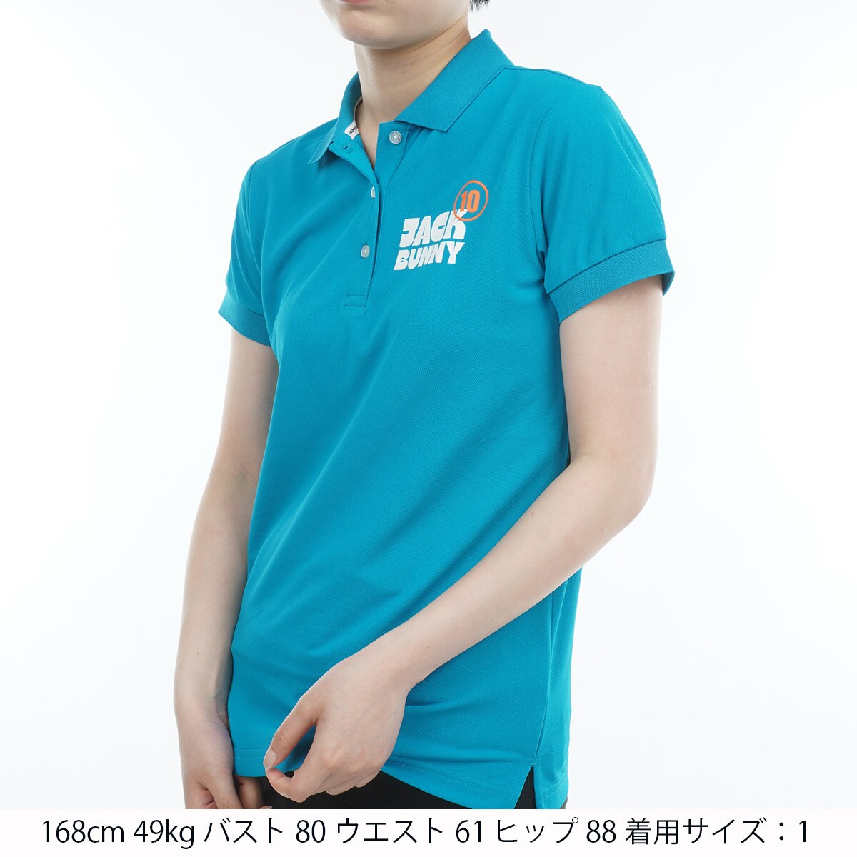 アウトレット】ZERO AQUA 鹿の子 半袖ポロシャツ レディス(半袖シャツ
