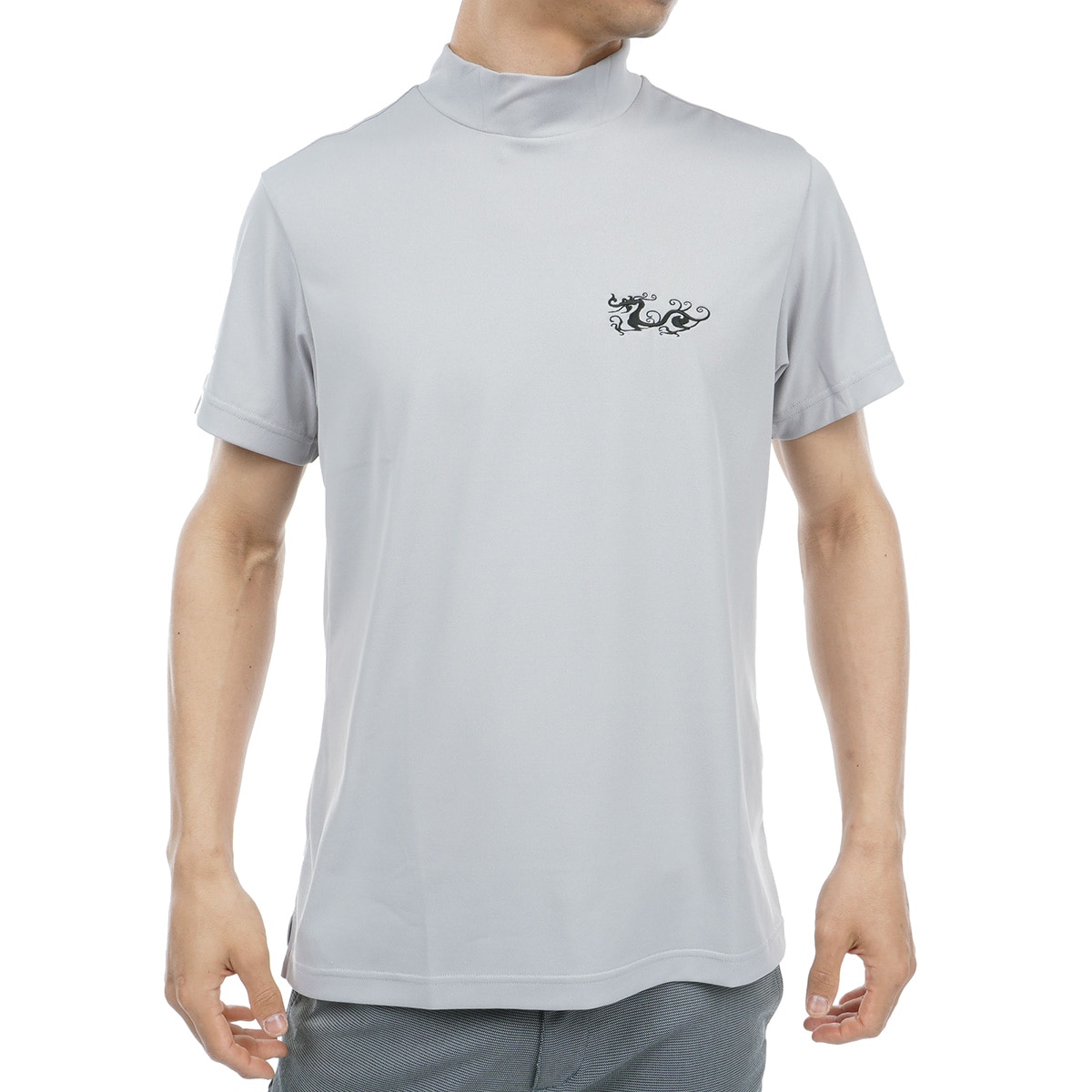 DRY COOLMAX ストレッチ半袖モックシャツ(半袖シャツ・ポロシャツ