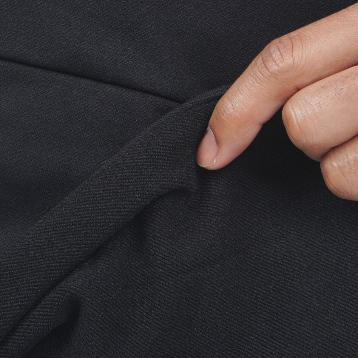 エアリーフレンチテリー ストレッチ 5分袖プルパーカー(中間着