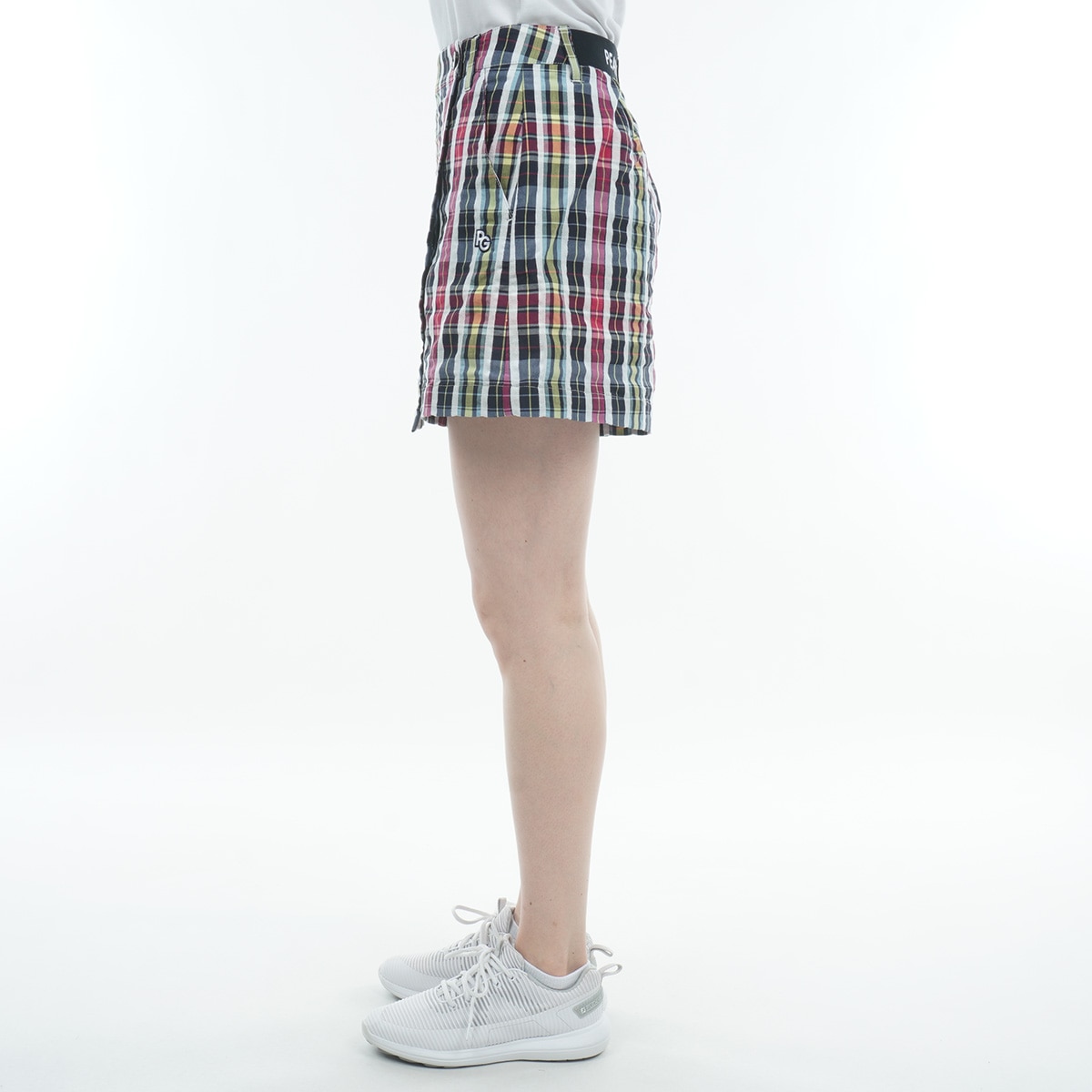 セール・アウトレット】サッカーマドラス キュロットスカート レディス