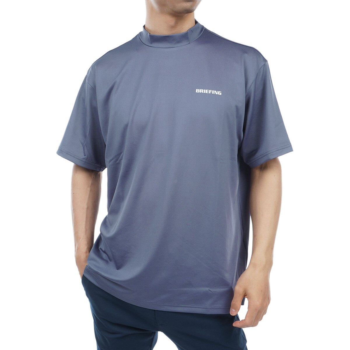 バックロゴライン リラックスフィット ストレッチハイネック半袖シャツ(半袖シャツ・ポロシャツ)|BRIEFING(ブリーフィング)  BRG231M08の通販 GDOゴルフショップ(0000705218)