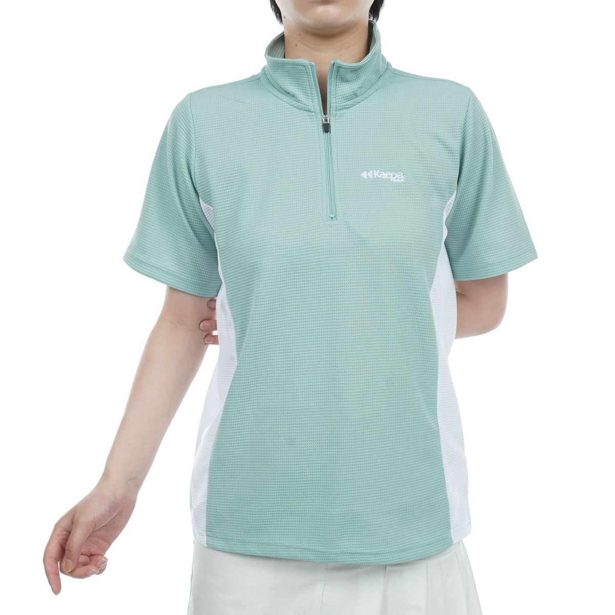 ハーフジップ半袖シャツ レディス(半袖シャツ・ポロシャツ)|Kaepa(ケイパー) KL582133の通販  GDOゴルフショップ(0000706302)